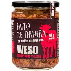 Delicias Caseras con Caldo y Falda de Ternera