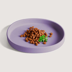 Comedero Silicona Plano Lila - AnimalXop