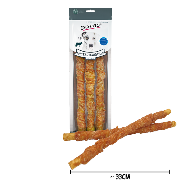 Dokas Rollito Pollo 1 metro - AnimalXop