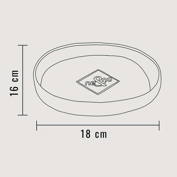 Comedero Silicona Plano Verde