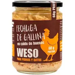 Pechuga de Pollo en Caldo de Huesos Weso