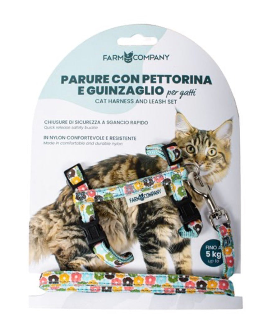 Arnés con Correa Flores