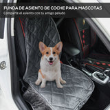 Funda de Asiento Delantero de Coche para Perro Mascota Protector Antideslizante