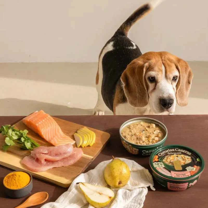 Cazuela Casera de Salmón, Pollo y Pera