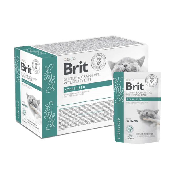 Brit Dieta Veterinaria Gravy Esterilizado GF