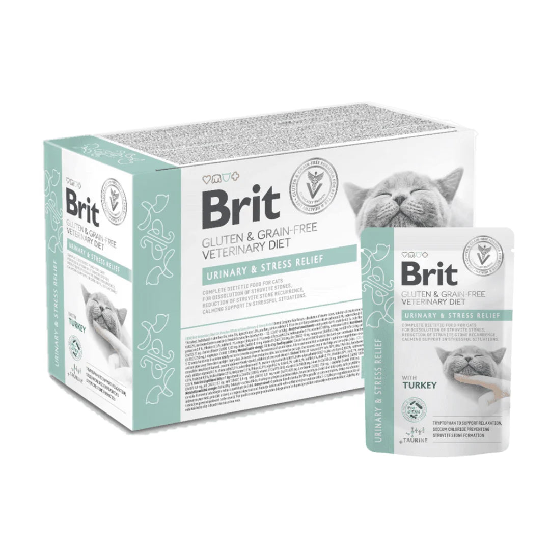 Brit Dieta Veterinaria Urinary & Stress Relief GF Brit