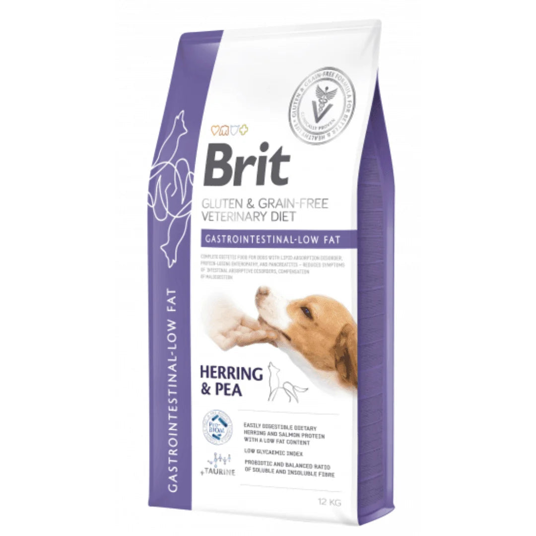 Brit Dieta Veterinaria Gastrointestinal Low Fat GF Brit