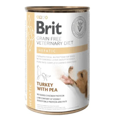 Brit Dieta Veterinaria Lata Hepatic GF Brit