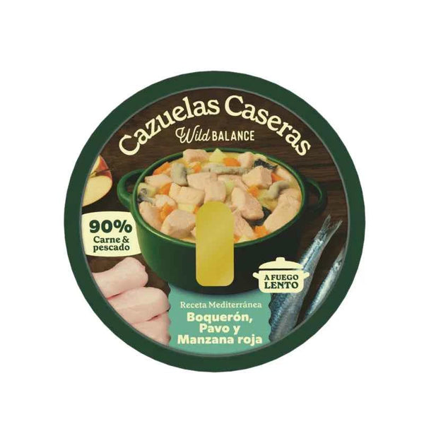 Cazuela Casera de Boquerón, Pavo y Manzana