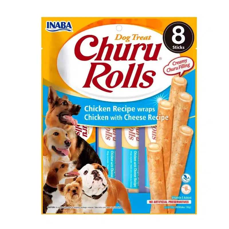Churu Rolls Pollo y Queso Churu