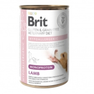 Brit Dieta Veterinaria Lata Hipoalergénico Cordero GF Brit