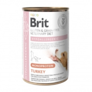 Brit Dieta Veterinaria Lata Hipoalergénico Pavo GF Brit