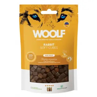 Woolf Cubes Semihúmedos de Conejo - AnimalXop