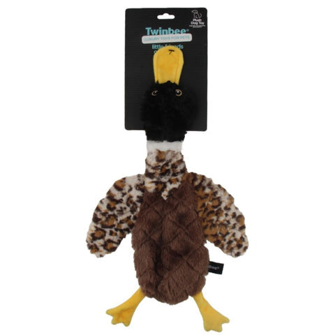 Twinbee Pato de Peluche XL Acolchado con Sonido