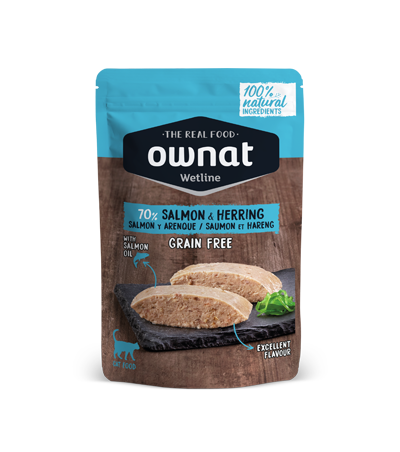 OWNAT WET Salmón & Arenque