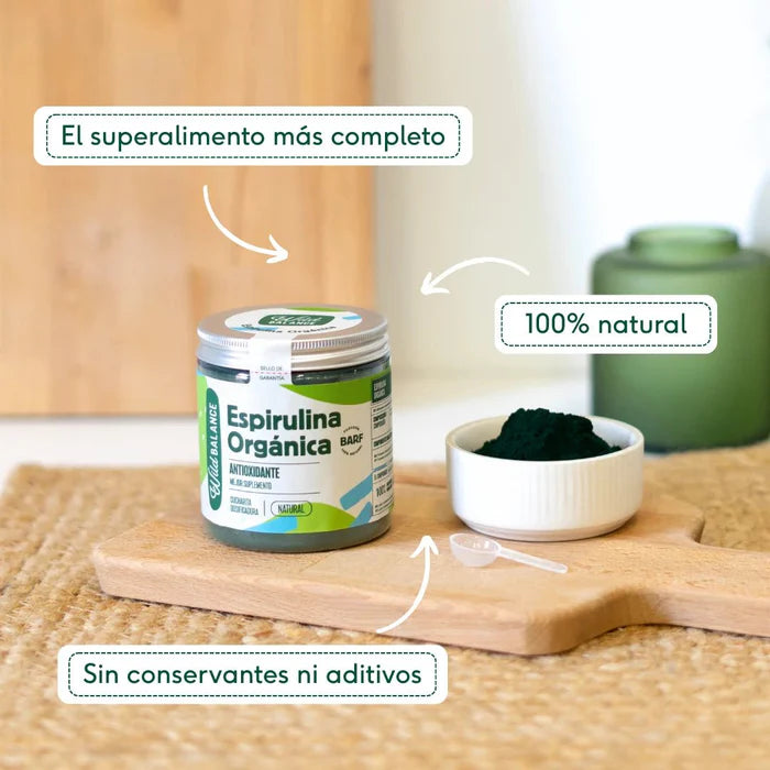 Espirulina orgánica Wild Balance