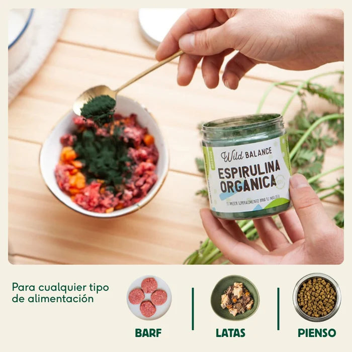 Espirulina orgánica Wild Balance