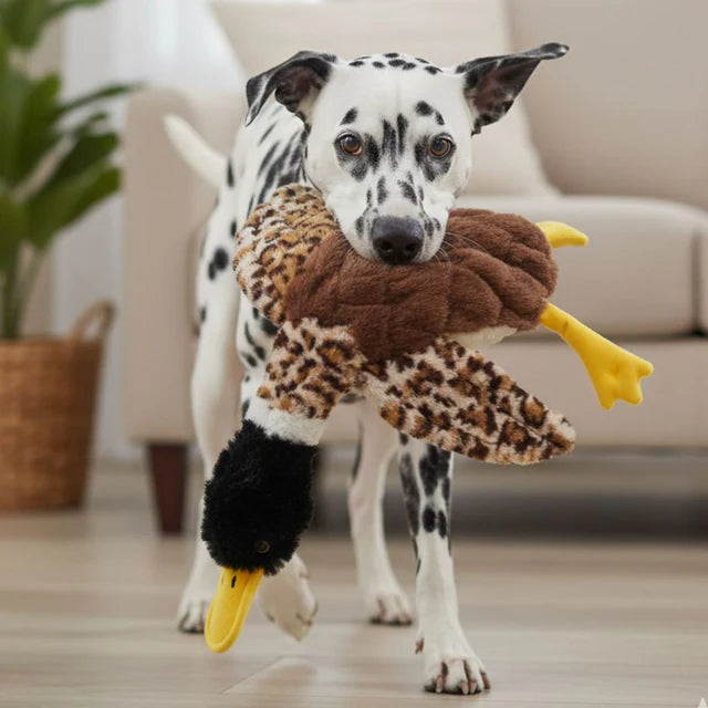 Twinbee Pato de Peluche XL Acolchado con Sonido