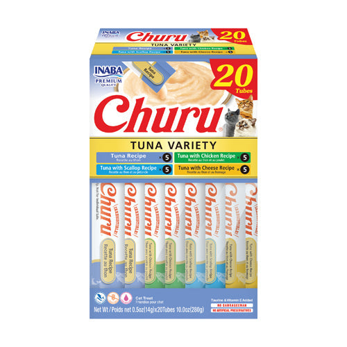 Caja Churu Variedades Atún INABA