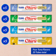 Caja Churu Variedades Atún INABA