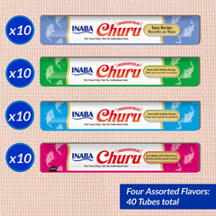 Caja Churu Variedades Atún x40 INABA