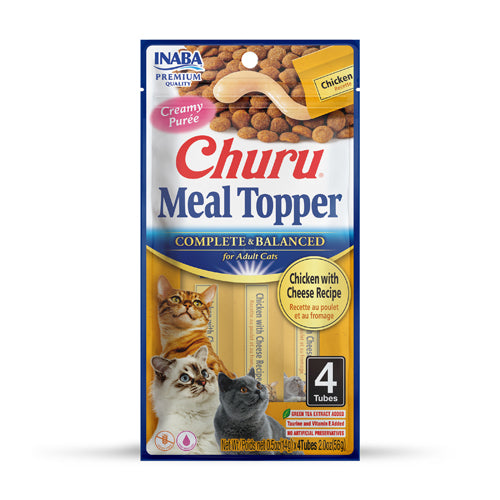 Churu Topper Pollo y Queso INABA