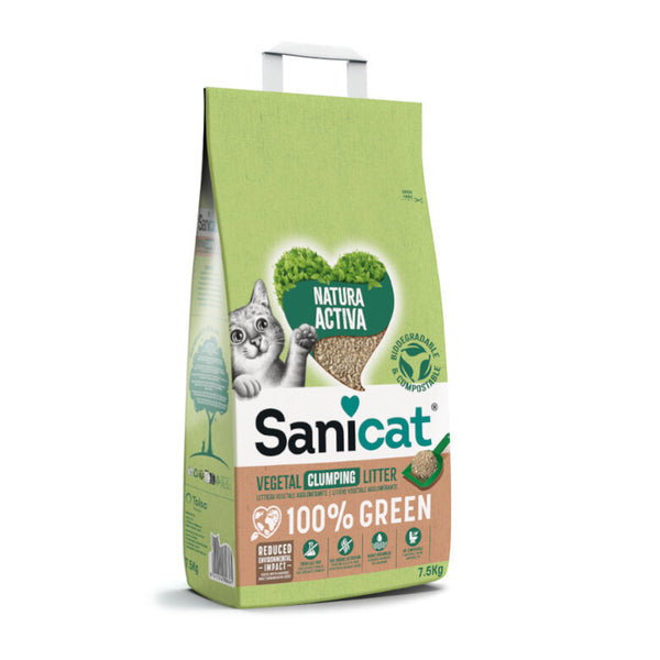 Sanicat Natura Activa 100% Green Arena Vegetal