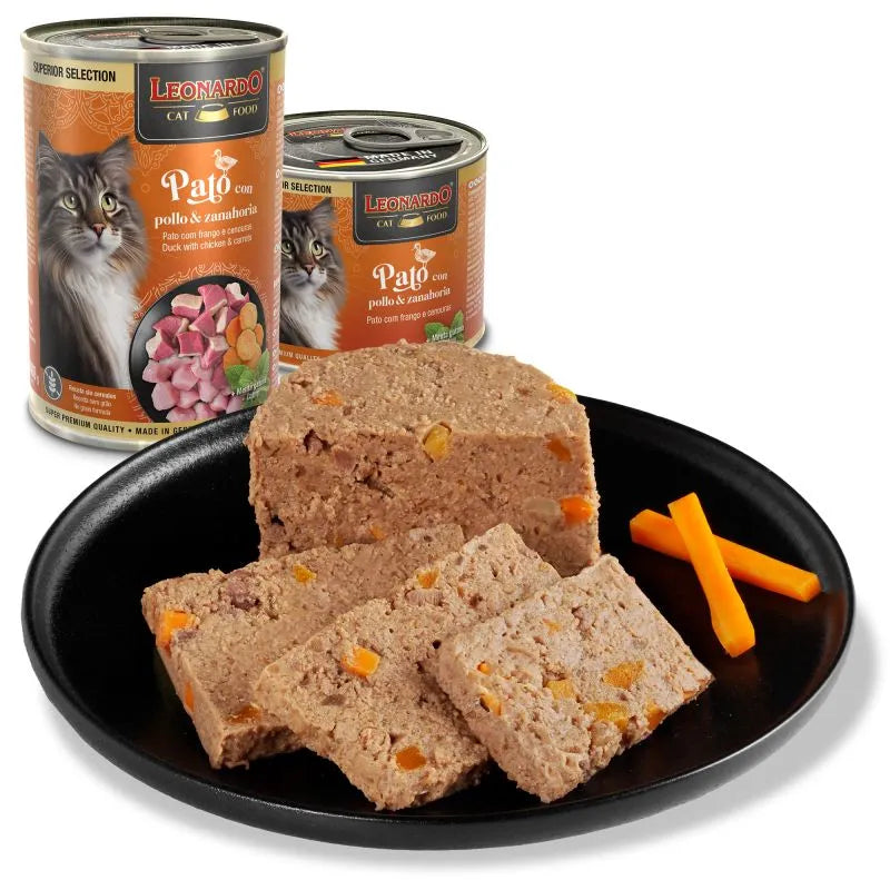 Leonardo Superior Pato con Pollo & Zanahorias Leonardo