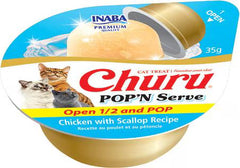 Churu POP´N Serve Pollo con Vieira