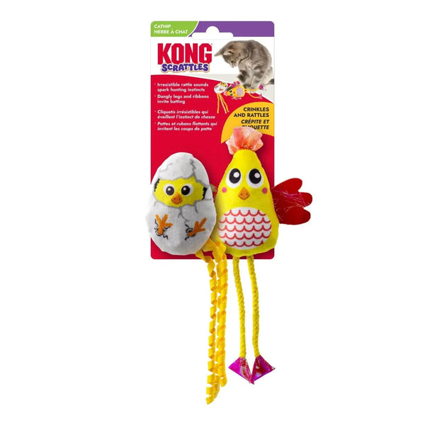 Kong Cat Scrattles Pollo
