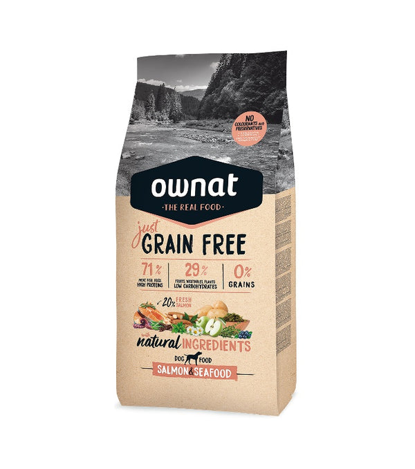 OWNAT GF Just Adult Salmón & Seafood